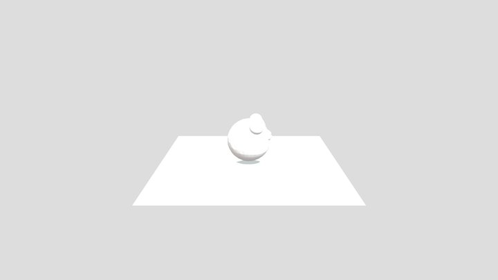 Bola De Pelo 3D Model