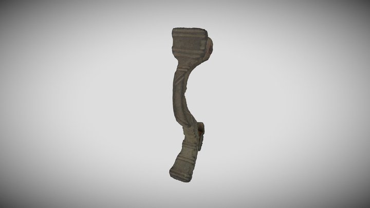 A small-long brooch from Oxfordshire 3D Model