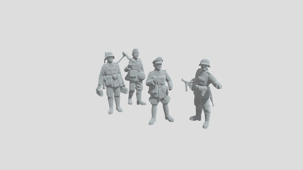 World War II German Soldier Action Figures