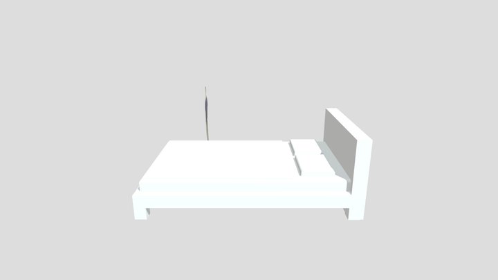 Bed 3D Model