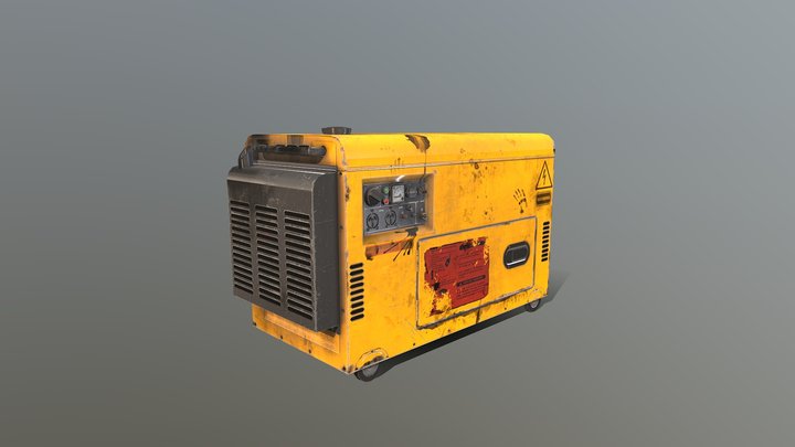 Game asset "Generator" 3D Model