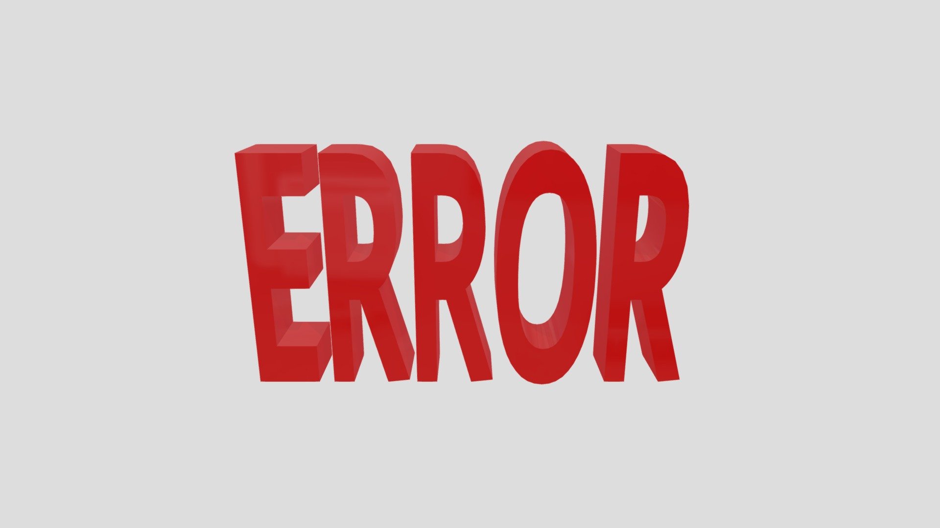 error.mdl - Download Free 3D model by Moo king (@Suz_Moo_King) [d225b62 ...