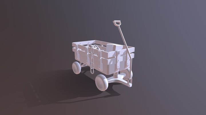 Cart 3D Model