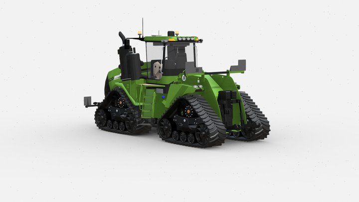 3d Model agricultural tractor 3D Model