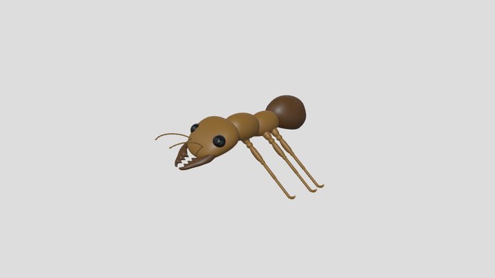 ant/муравей 3D Model