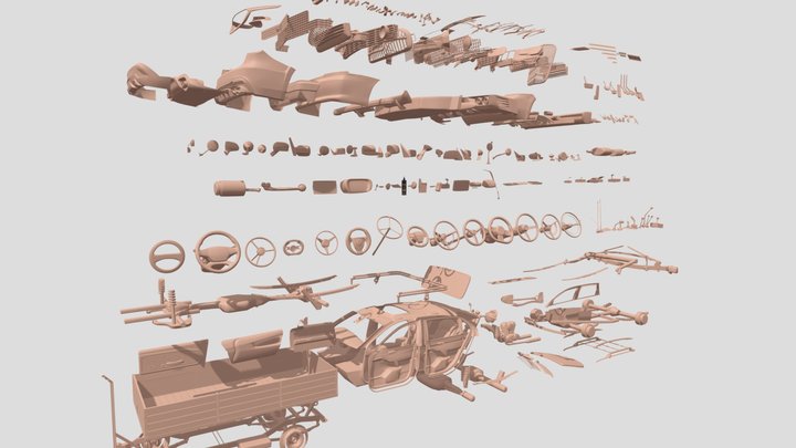 The Breakers Yard Part 2 (CC0) 3D Model