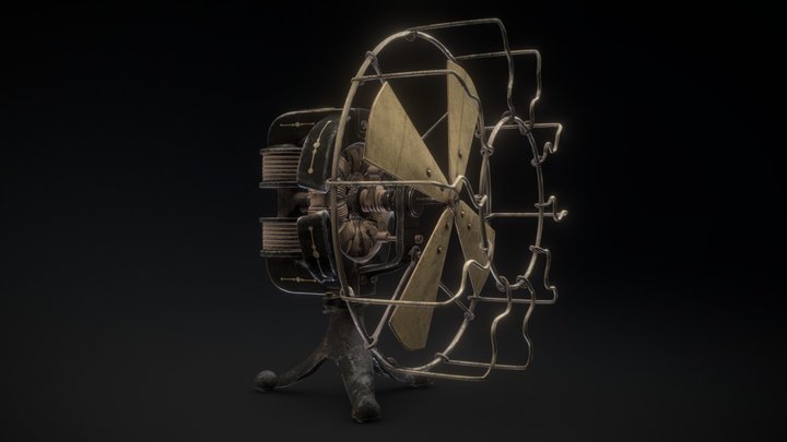 fan WIP 3D Model