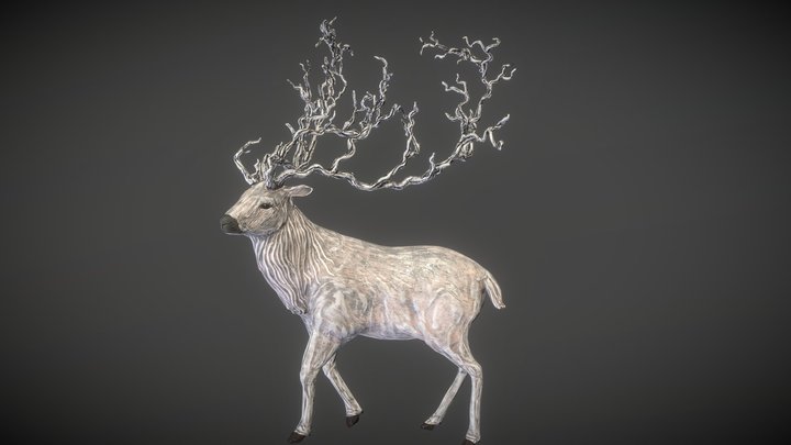 Deer Beast 3D Model