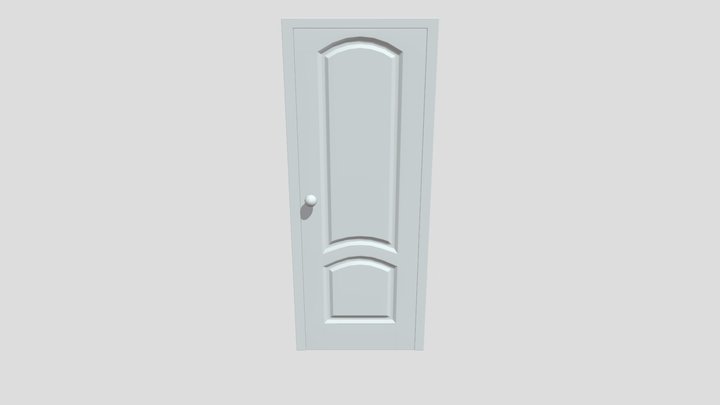 Устройство филёнчатой двери (1) 3D Model