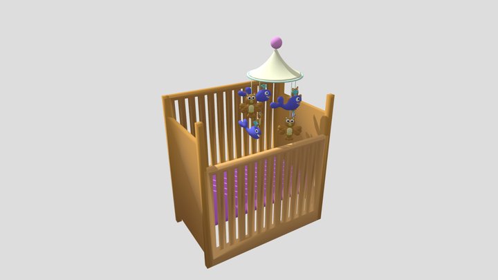 Babycot 3D Model