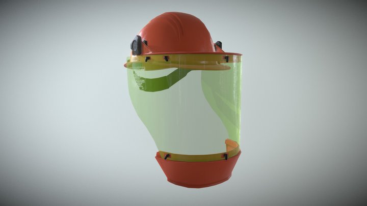 Honeywell Helmet 3D Model
