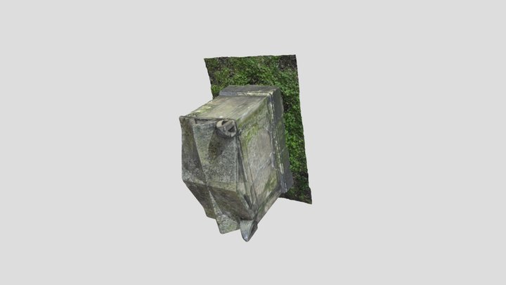 Tomb in Old St Pancras churchyard 3D Model