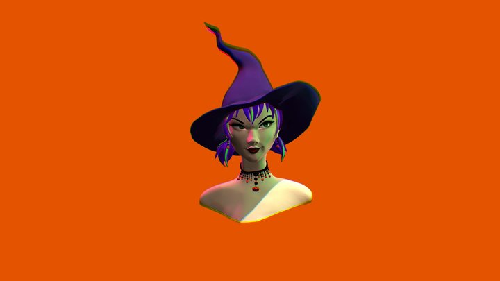 The Witch 3D Model