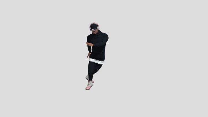Hip Hop Dancing Fbx 3D Model