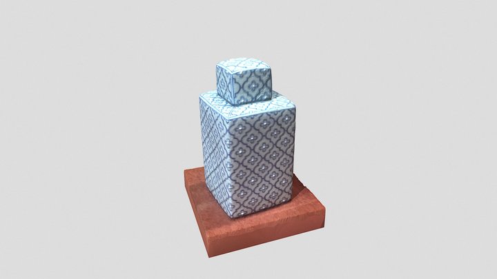 Jarro de cerâmica 3D Model