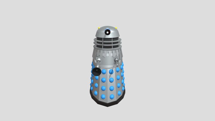 Shawcraft MK3 Dalek 3D Model