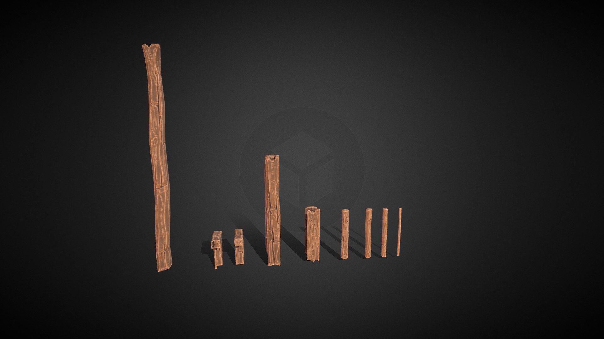 Stylized Wood Kit - 3D model by Snowy0Panther [d22b96b] - Sketchfab