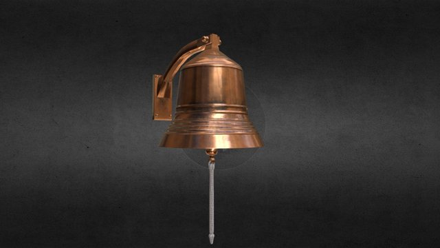 Bell PBR 3D Model