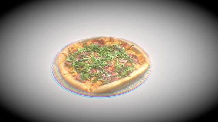 Nice Pizza 🍕 By Rigsters 3D Model