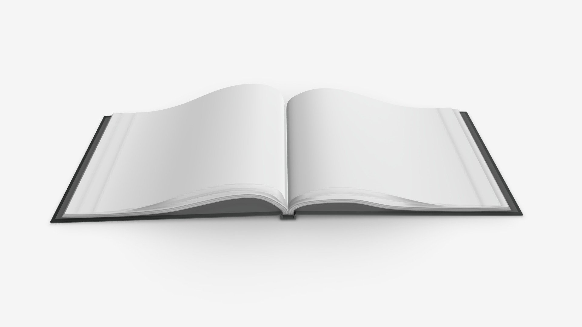 album opened size A5
