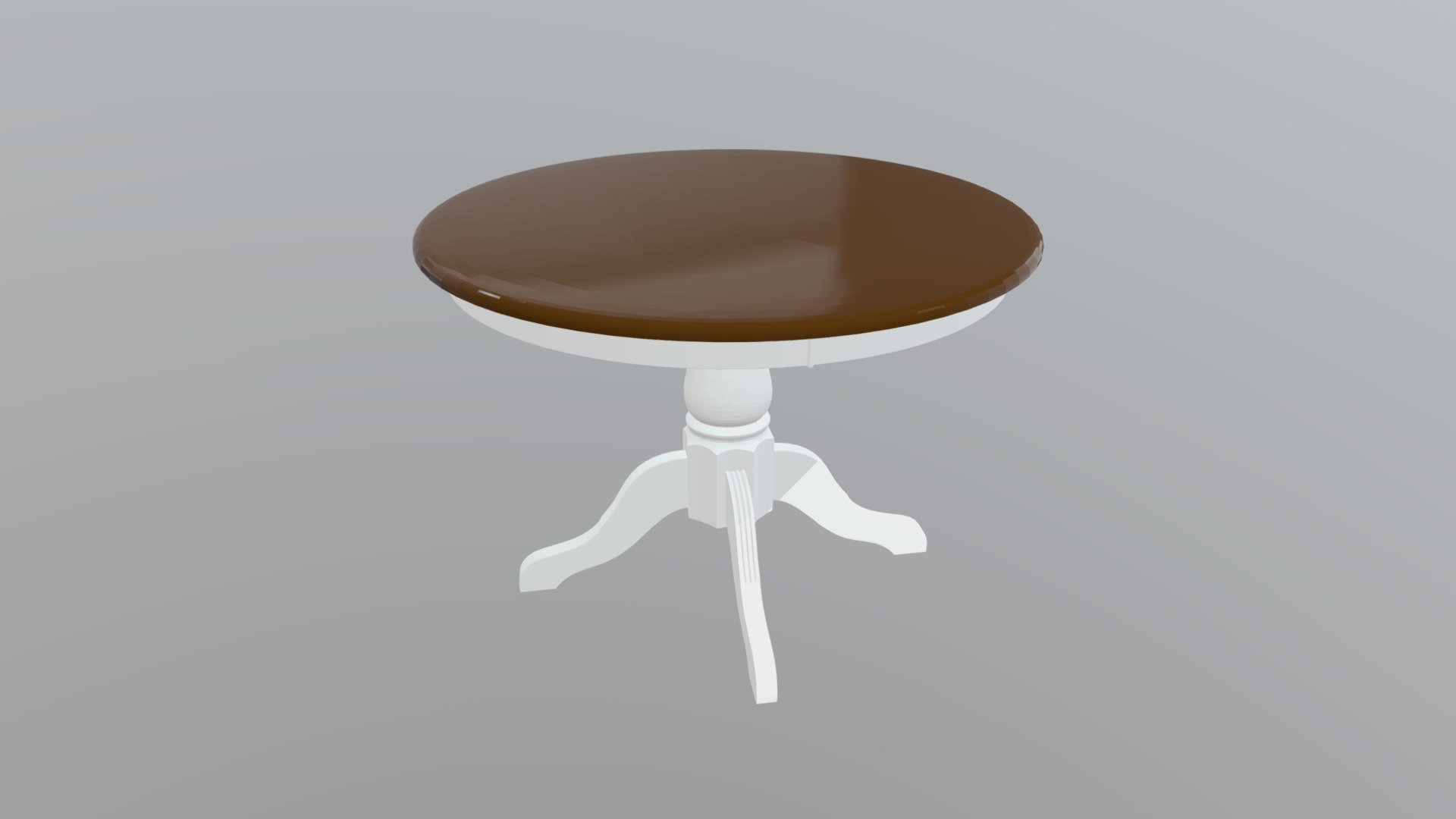 French Countryside Pedestal Table