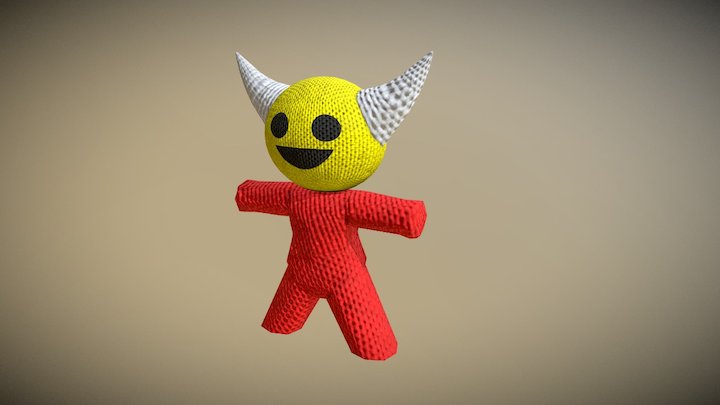 Devil Doll 3D Model