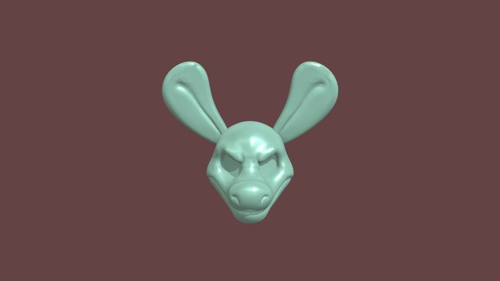 Rat Head Ref 3D Model