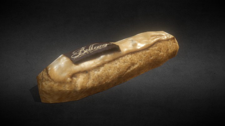 Low poly éclair café – Modèle 3D gratuit STL