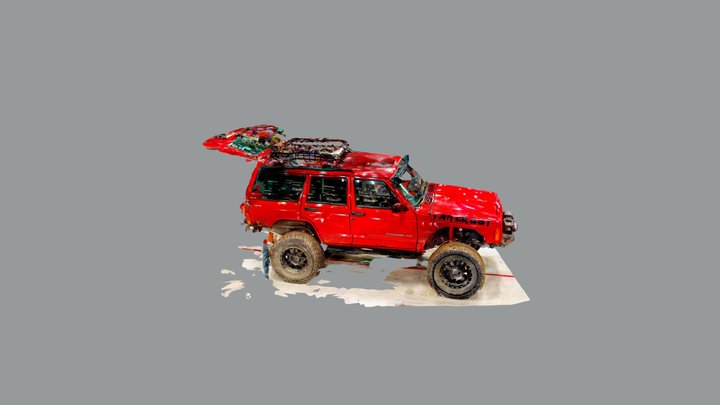 Jeep XJ 3D Model