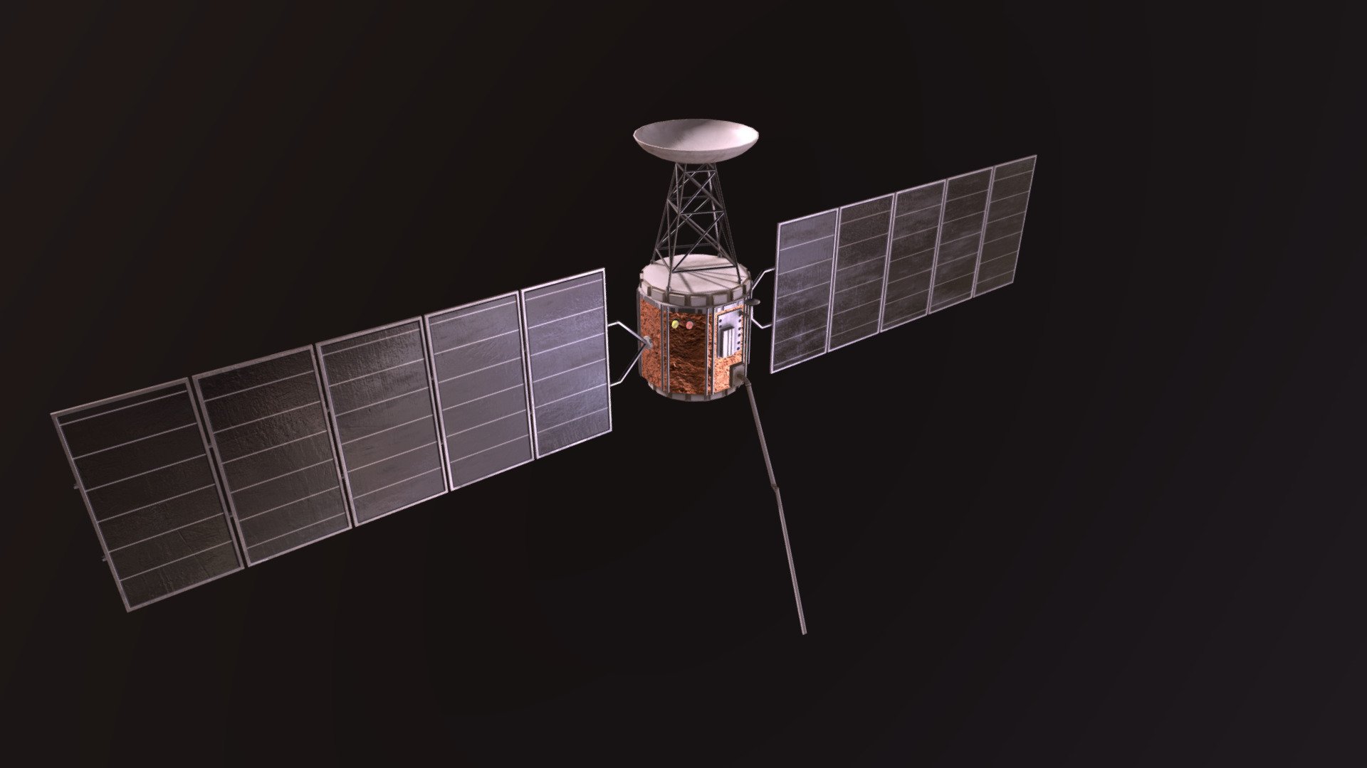 Satellite Download Free 3D model by Daan van Leeuwen (superwortel