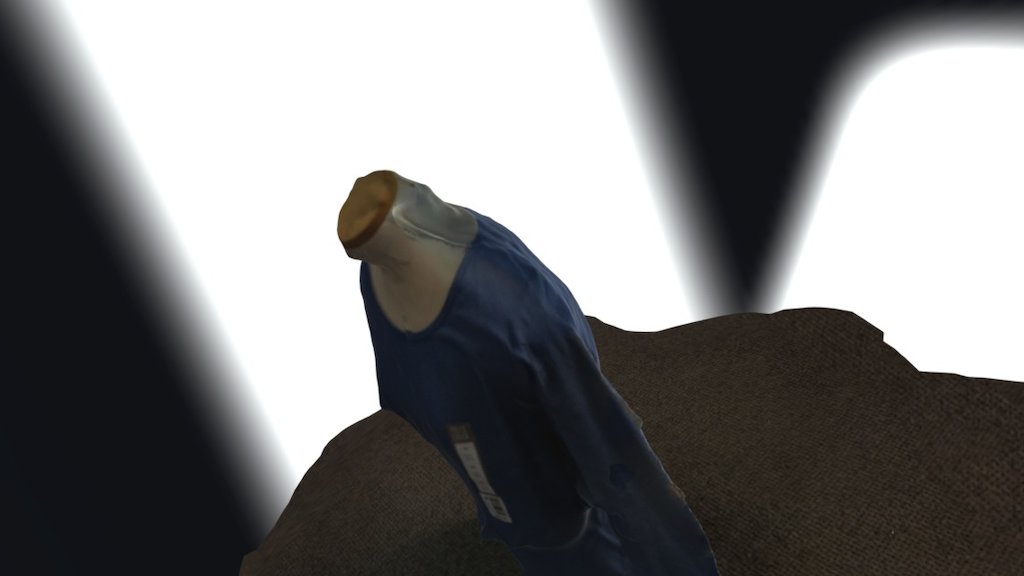 Female blue shirt test