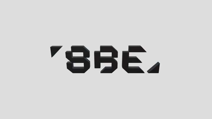 Wordmark SBE 3D Model