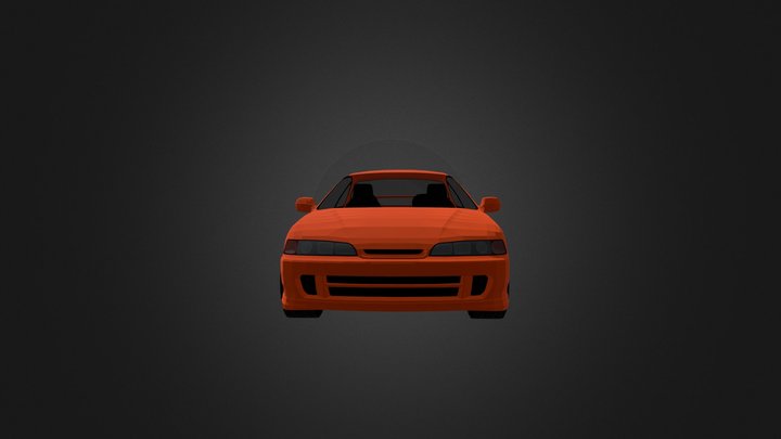Honda Integra Type-R (DC2, JDM facelift) 3D Model
