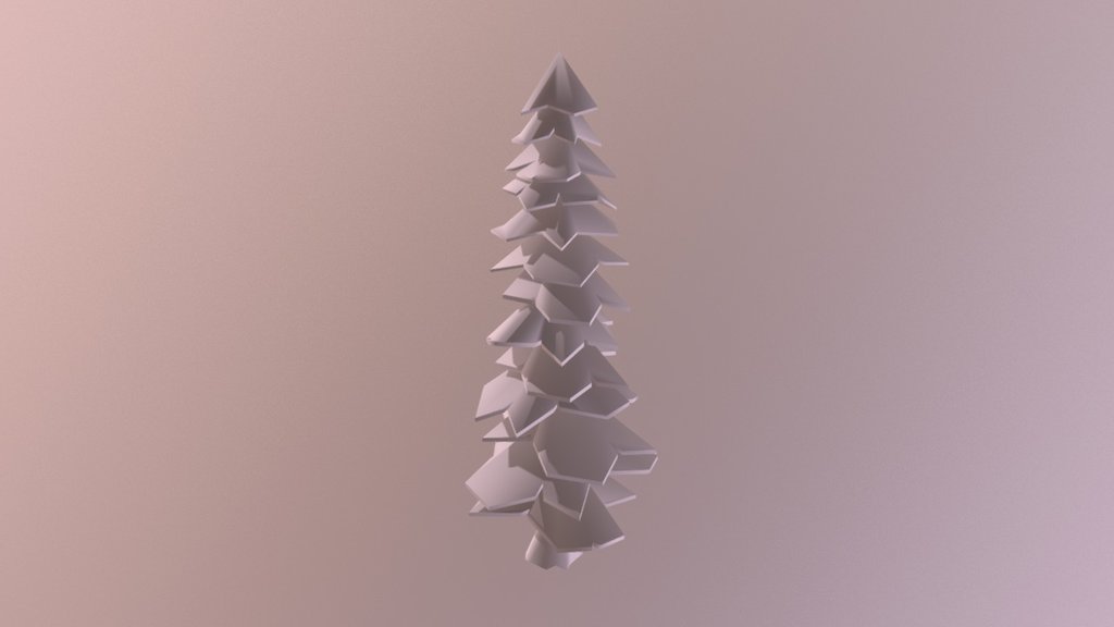 Evergreen Tree - 3D model by riverdigger [d239116] - Sketchfab