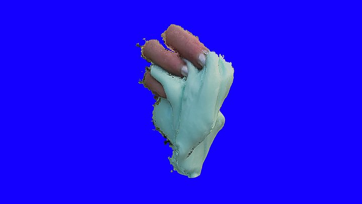 Slime Hand 3D Model