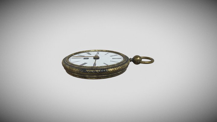 Pocket Watch 3D Model