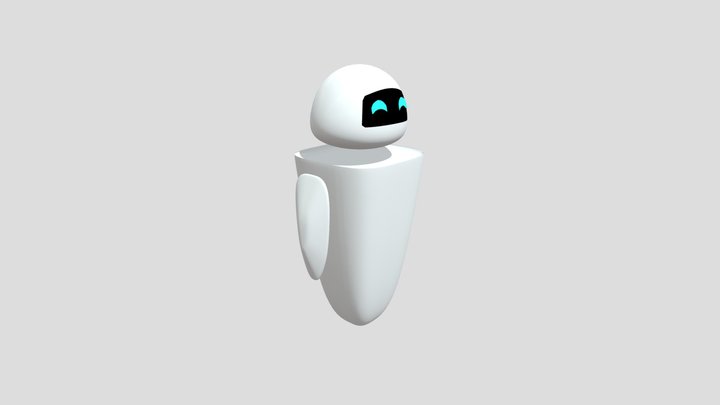 Eve from Wall-E 3D Model