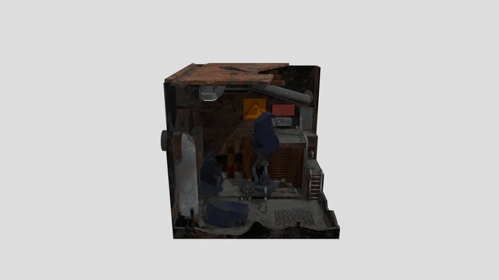Arcade Robot 3D Model