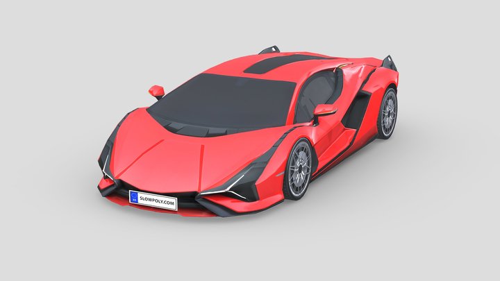Lamborghini Sian 3D Model