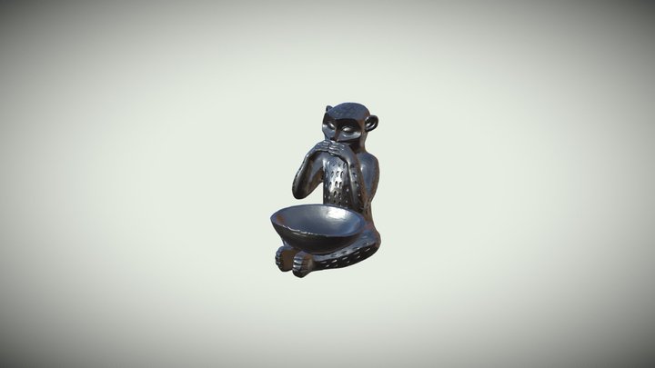 Monkey Bowl 3D Model