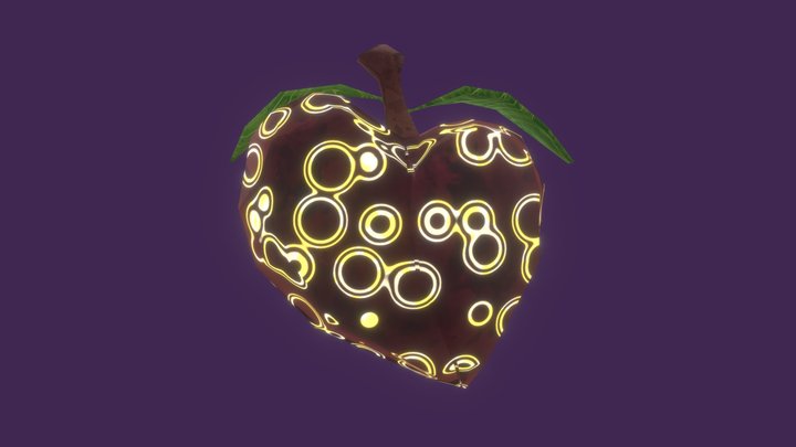 Health Fruit (low poly) 3D Model