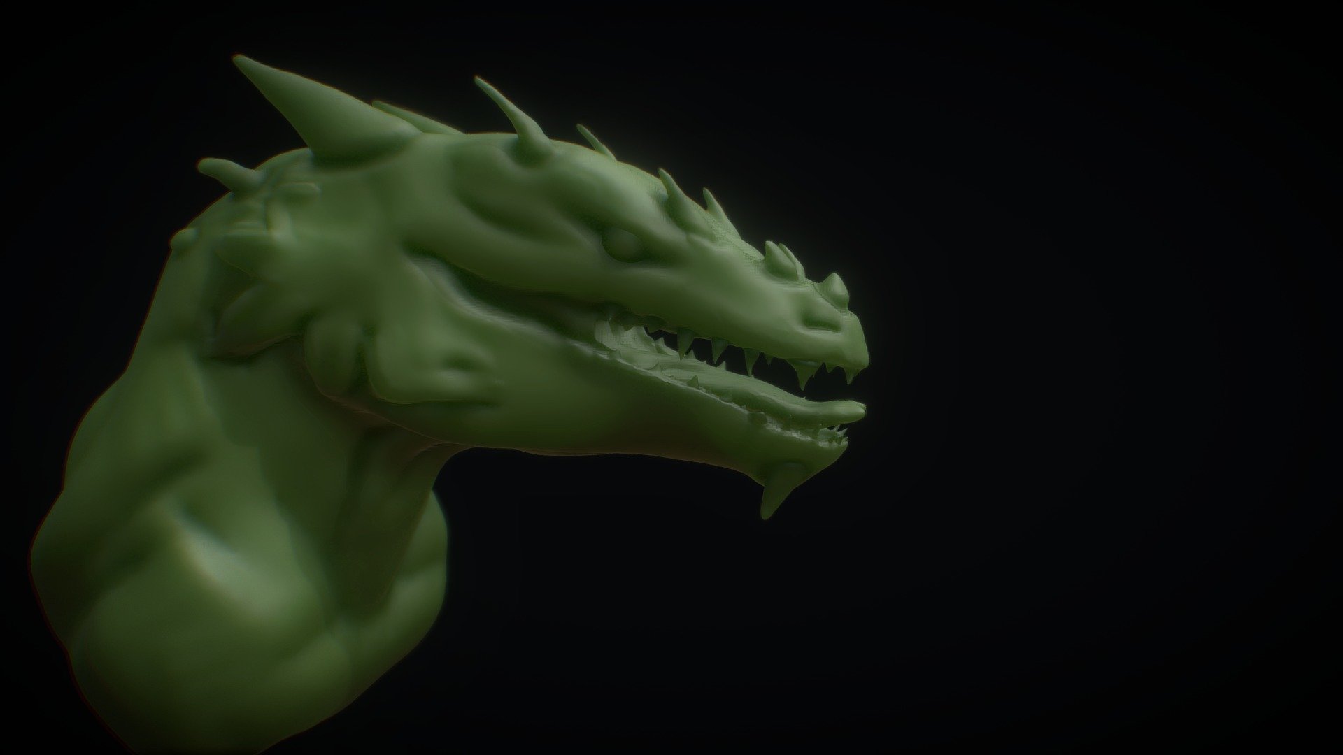 Jade Dragon Sculpt