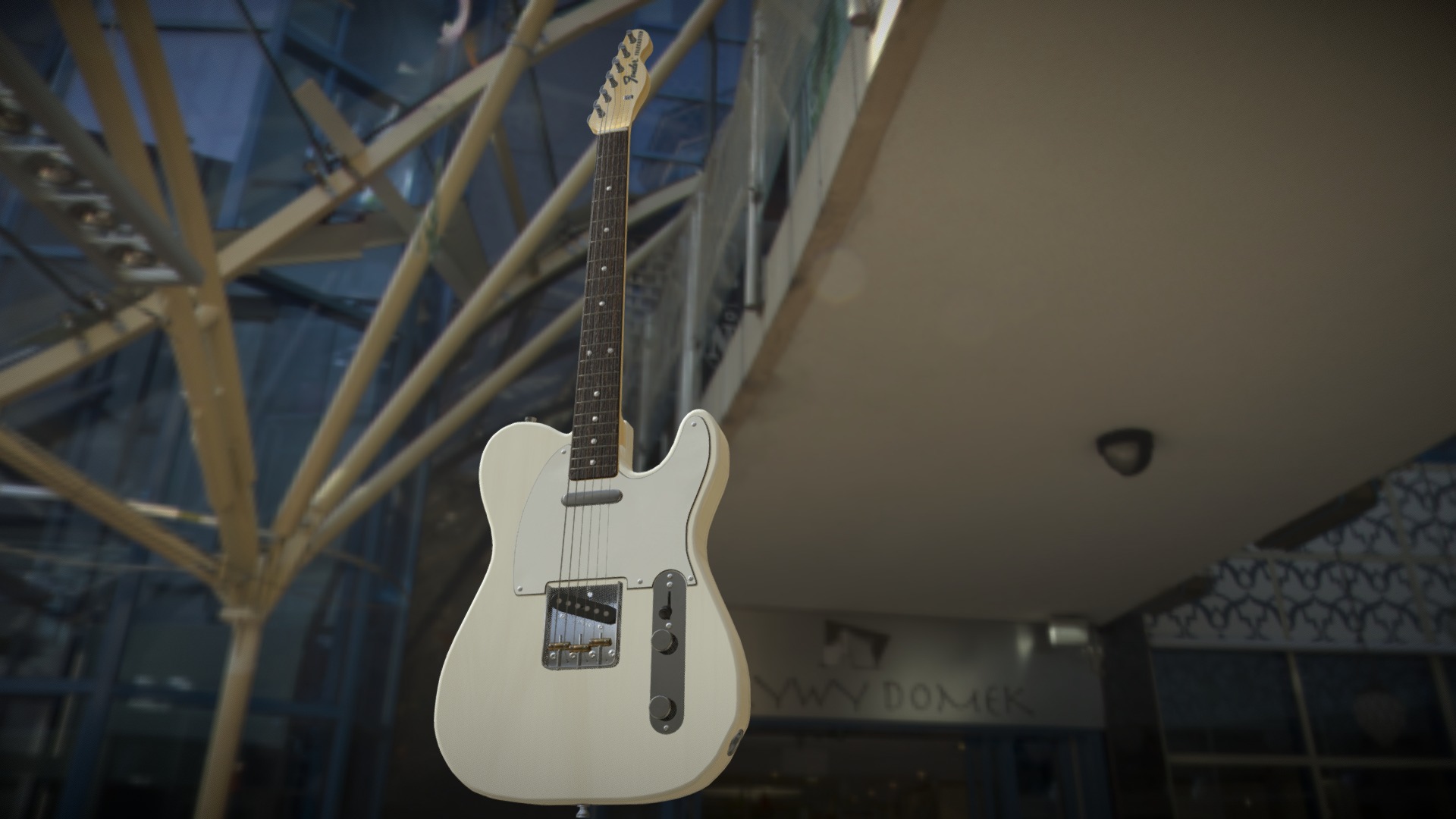 Telecaster - 3D model by UnionJunk [d23e81b] - Sketchfab