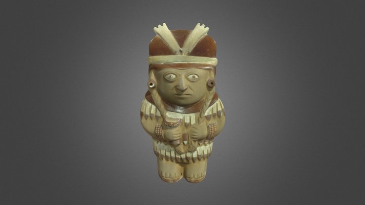 Sacerdotisa de San José de Moro 3D Model