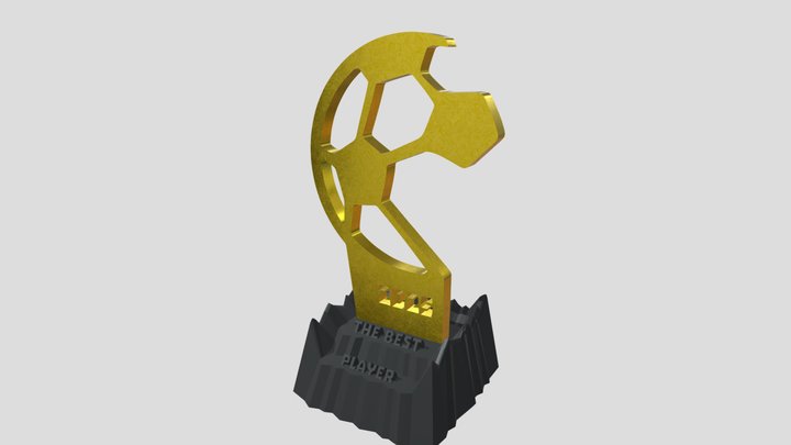 Best Player 2025 Trophy – Award Cup for 3D Print 3D Model