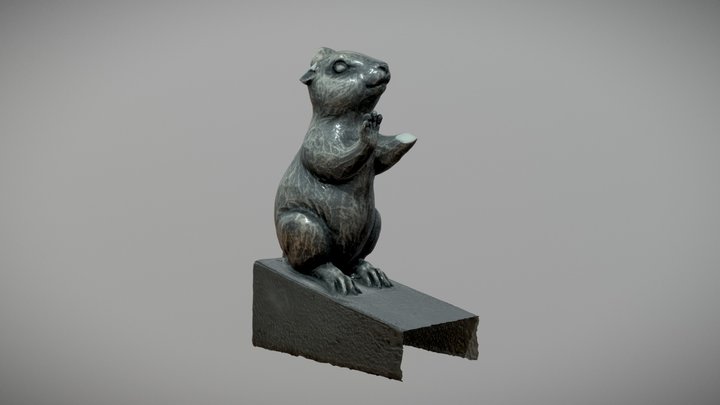 Mouse Door Stopper 3D Model
