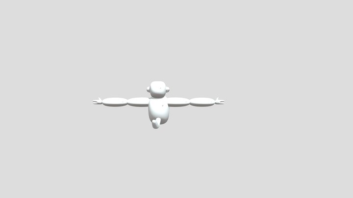 Gorilla Tag Fan Game (Model Rigged) 3D Model