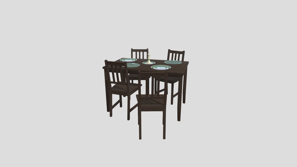 Kitchen Table Scene