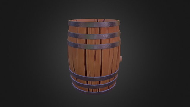 Barrel 3D Model