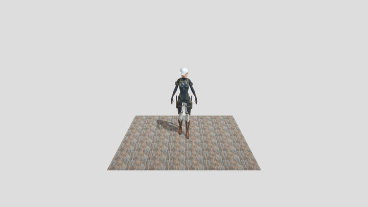 NextGen Character Modelling + Texturing Test 3D Model